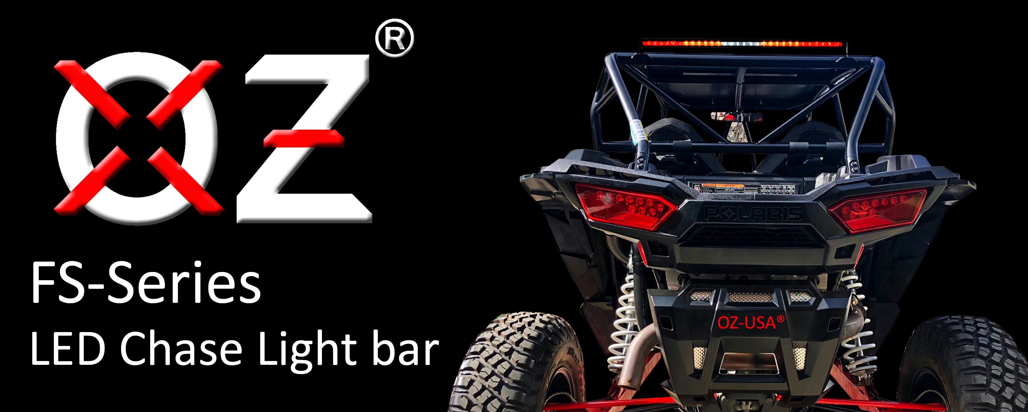 rear light bar for polaris 